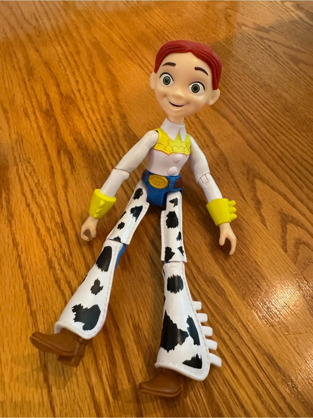 Jessie Cowgirl Doll - White, Yellow, Blue, Brown